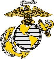 The Marine Corp emblem.